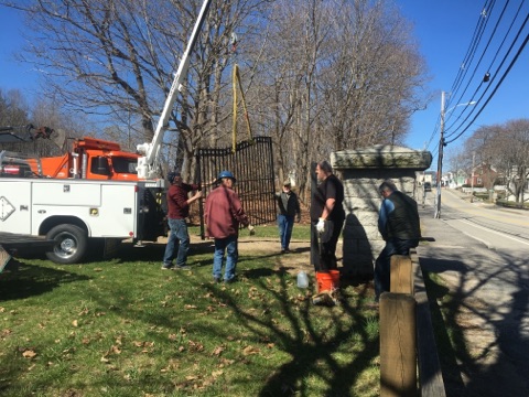 Giving the Gift of the Clifford Park Gate