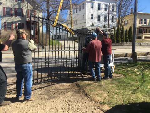 Giving the Gift of the Clifford Park Gate