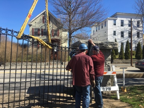 Giving the Gift of the Clifford Park Gate