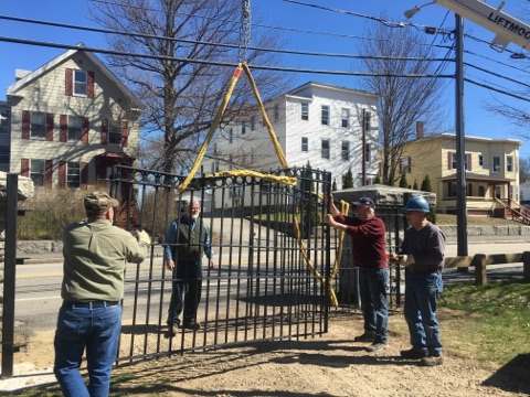 Giving the Gift of the Clifford Park Gate