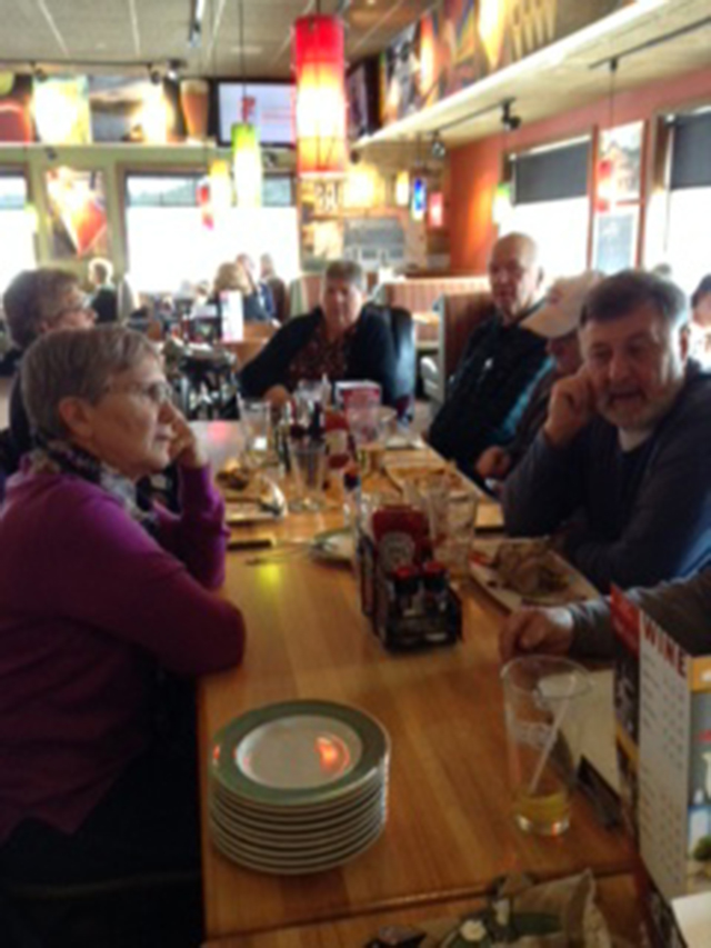 Monthly Lunch: March 2018