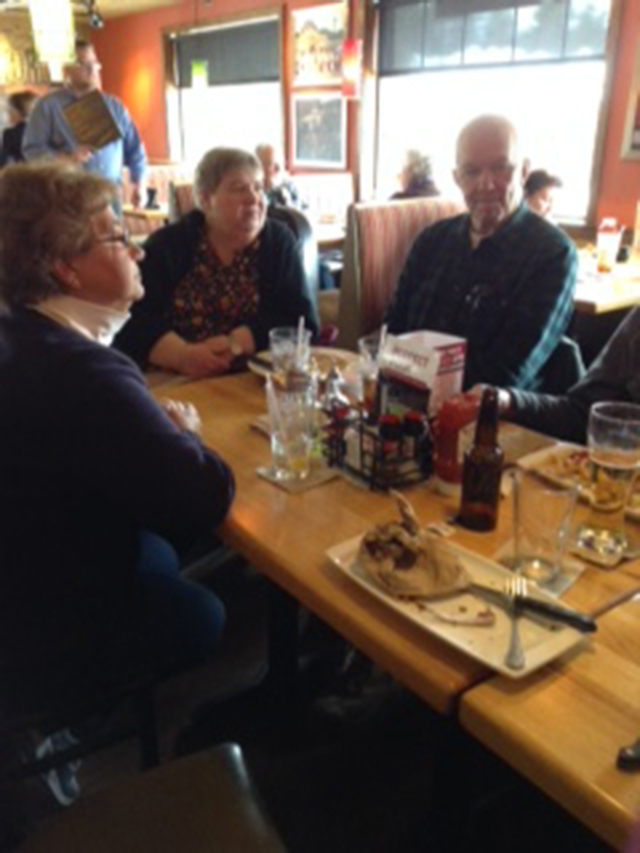 Monthly Lunch: March 2018